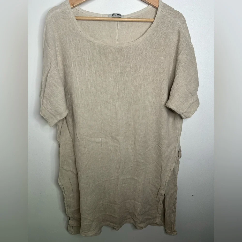 Meo Meli Italy linen top - Picture 1 of 5